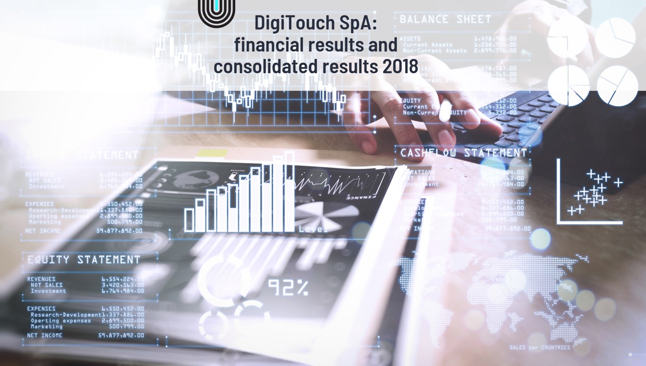 DigiTouch SpA: Risultati di esercizio e consolidati 2018