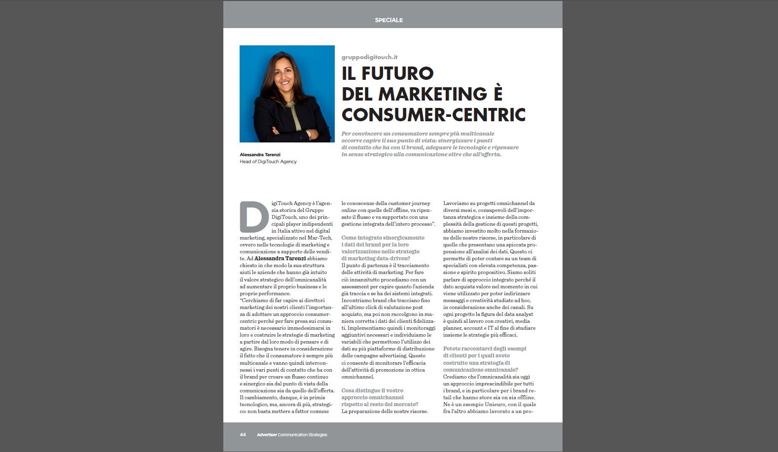 ADVERTISER – IL FUTURO DEL MARKETING È CONSUMER-CENTRIC