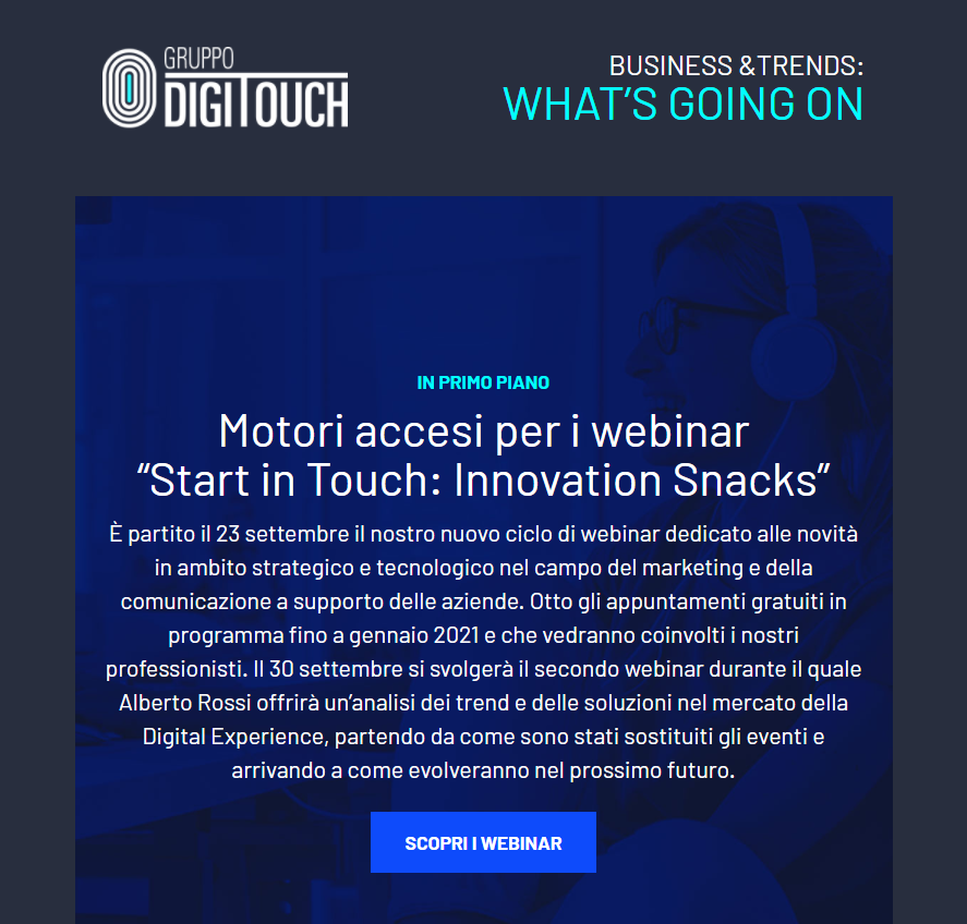 Newsletter n.12 – Business & Trends: what’s going on