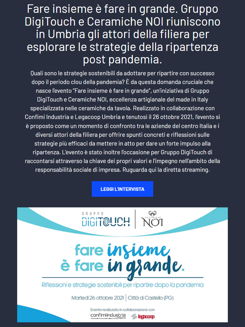 Newsletter n.21 – Business & Trends: what’s going on