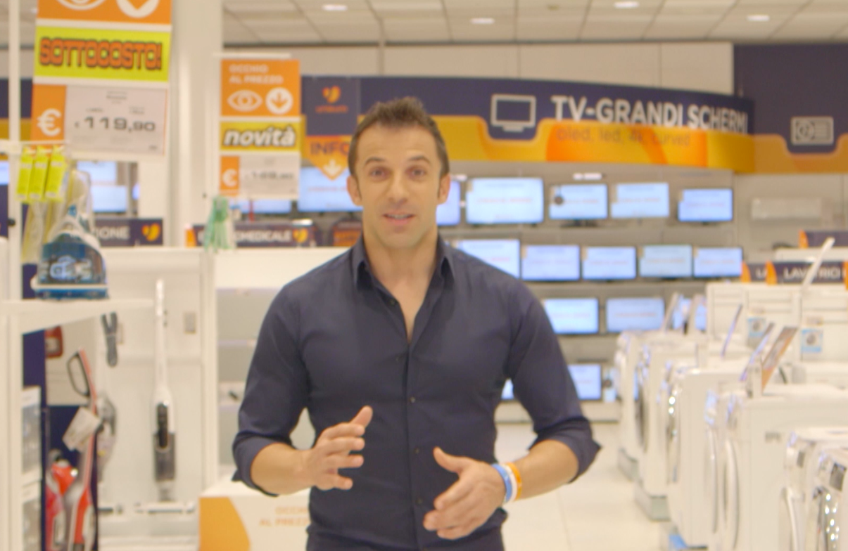 Gli #Unieuropei di E3 per Unieuro con Del Piero, Marchisio e Sky