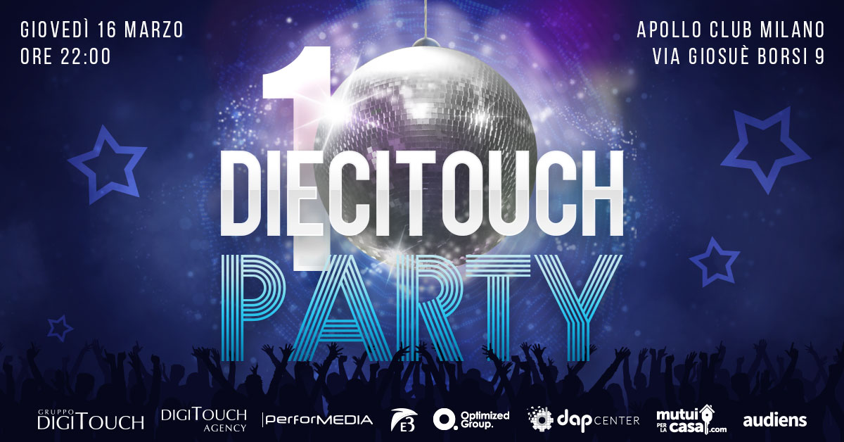 Rassegna Stampa – Tra pochi giorni DigiTouch compie 10 anni!