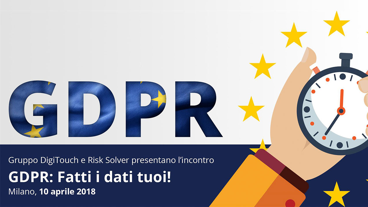 GDPR: FATTI I DATI TUOI!