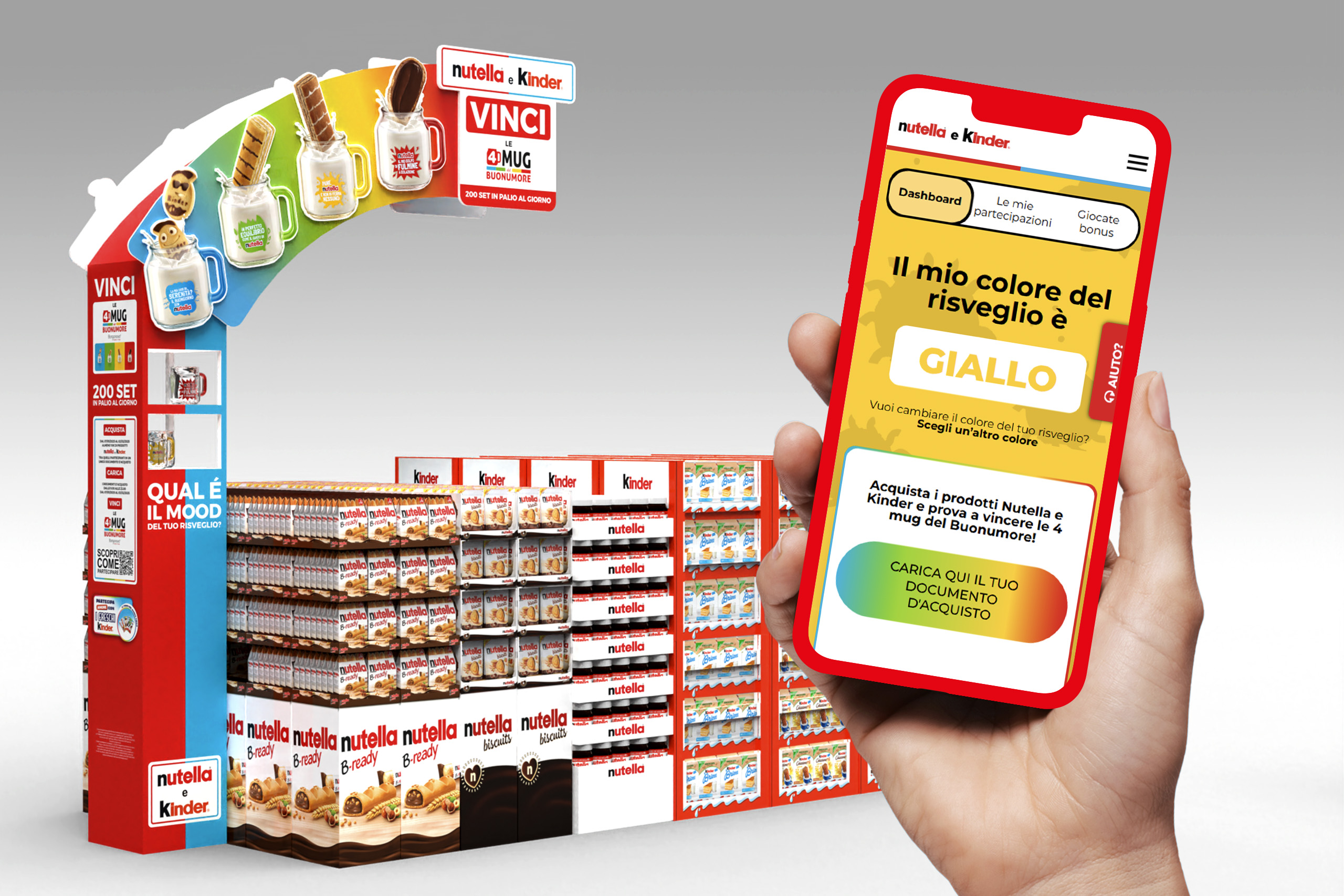 Digitouch Marketing si aggiudica la gara per la declinazione creativa legata al concorso della categoria dedicata alla colazione con Kinder&Nutella®.