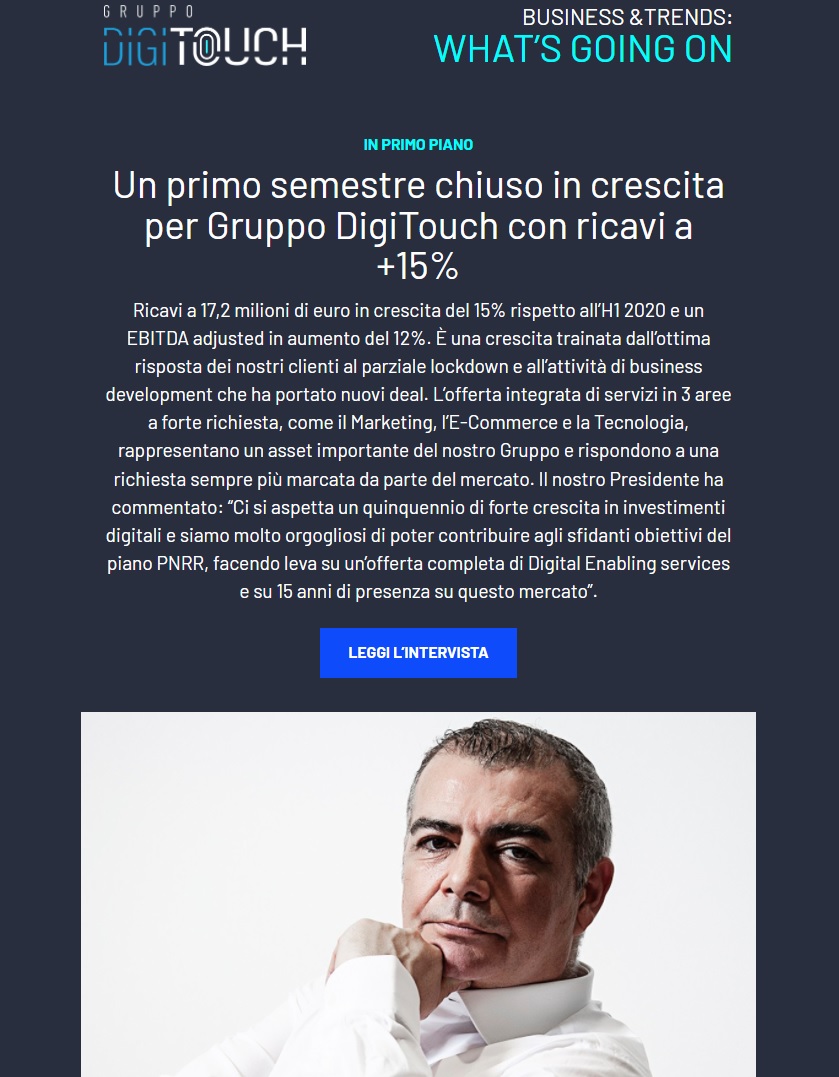 Newsletter n.20 – Business & Trends: what’s going on