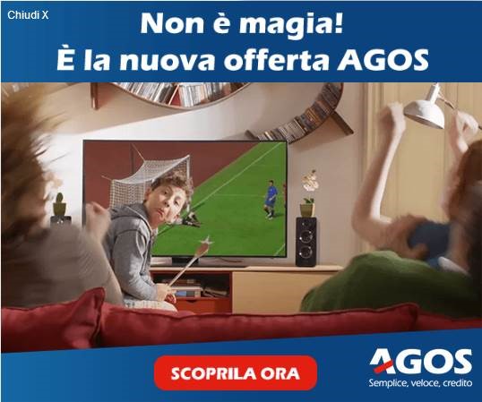E online la campagna in second screen di Agos per la promozione dei prestiti personali