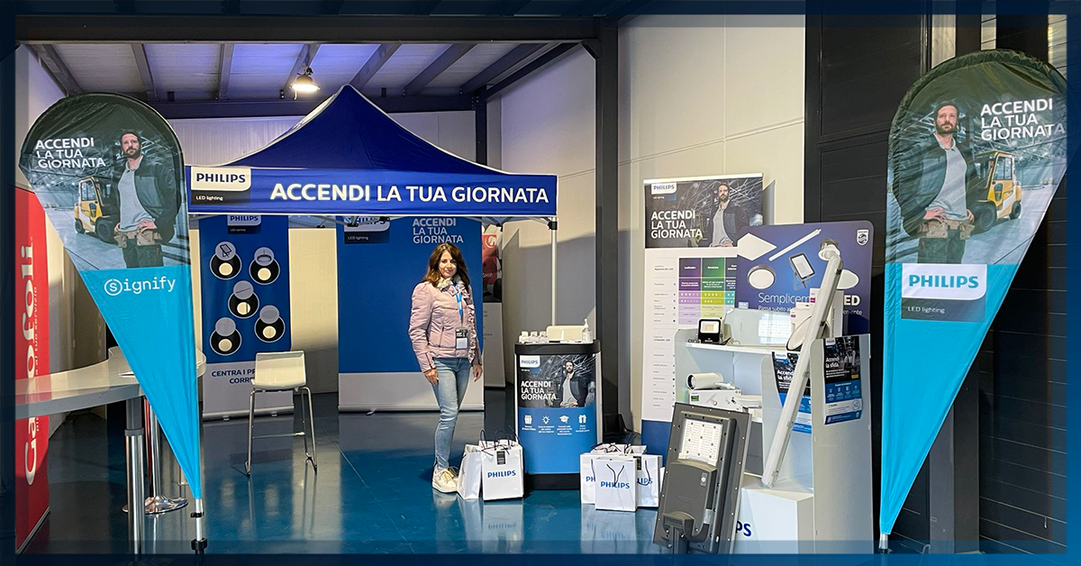 Conversion E3 firma il tour B2B “L’Italia in luce” di Philips