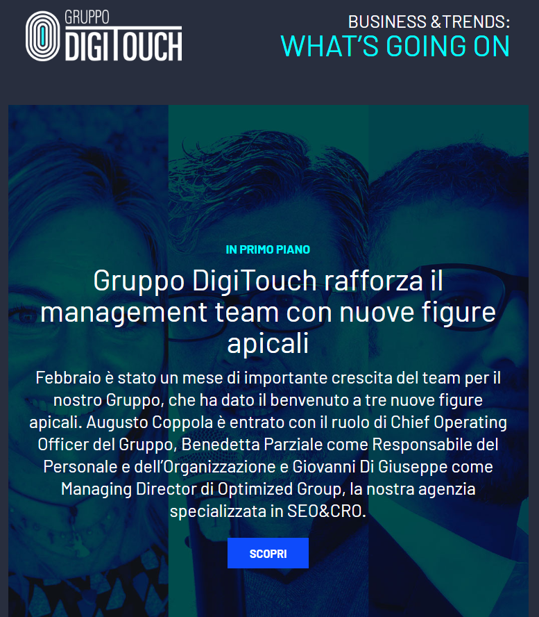 Newsletter n.6 – Business & Trends: what’s going on