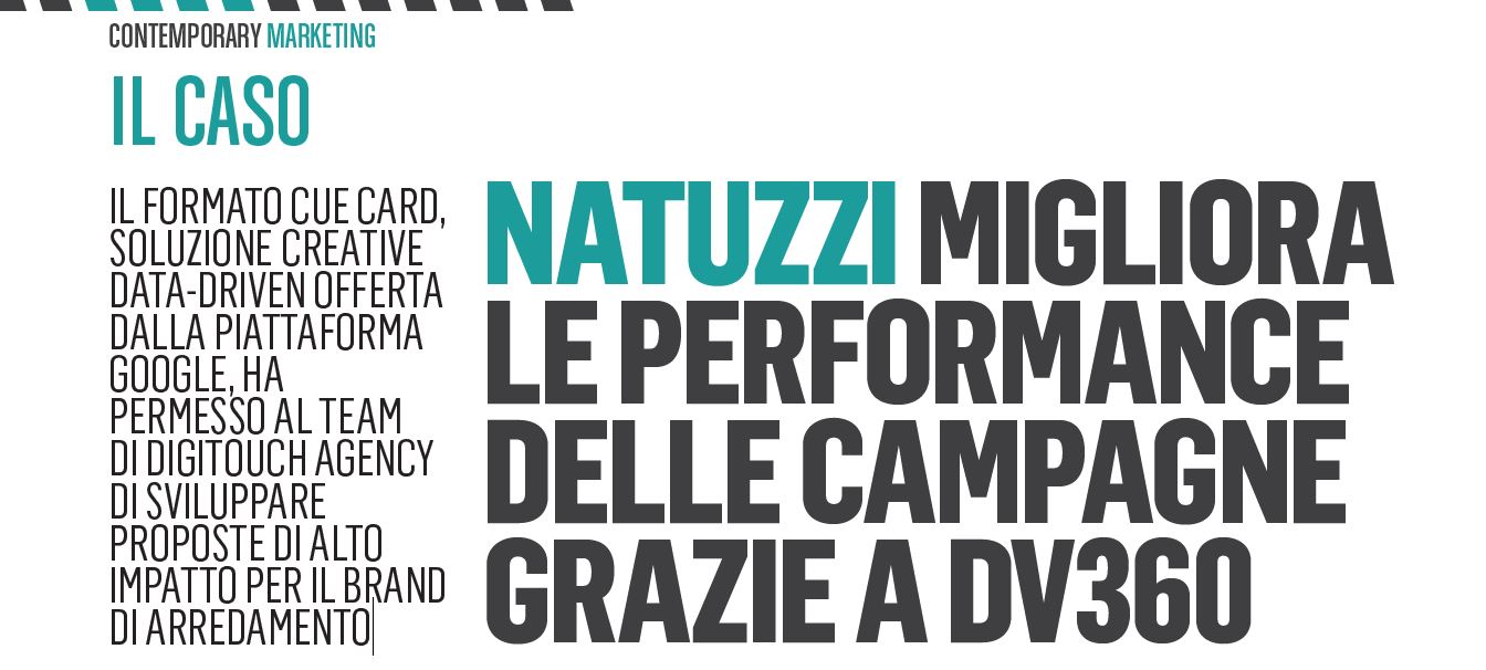 ENGAGE MAG – Il caso: Natuzzi migliora le performance delle campagne grazie a DV360
