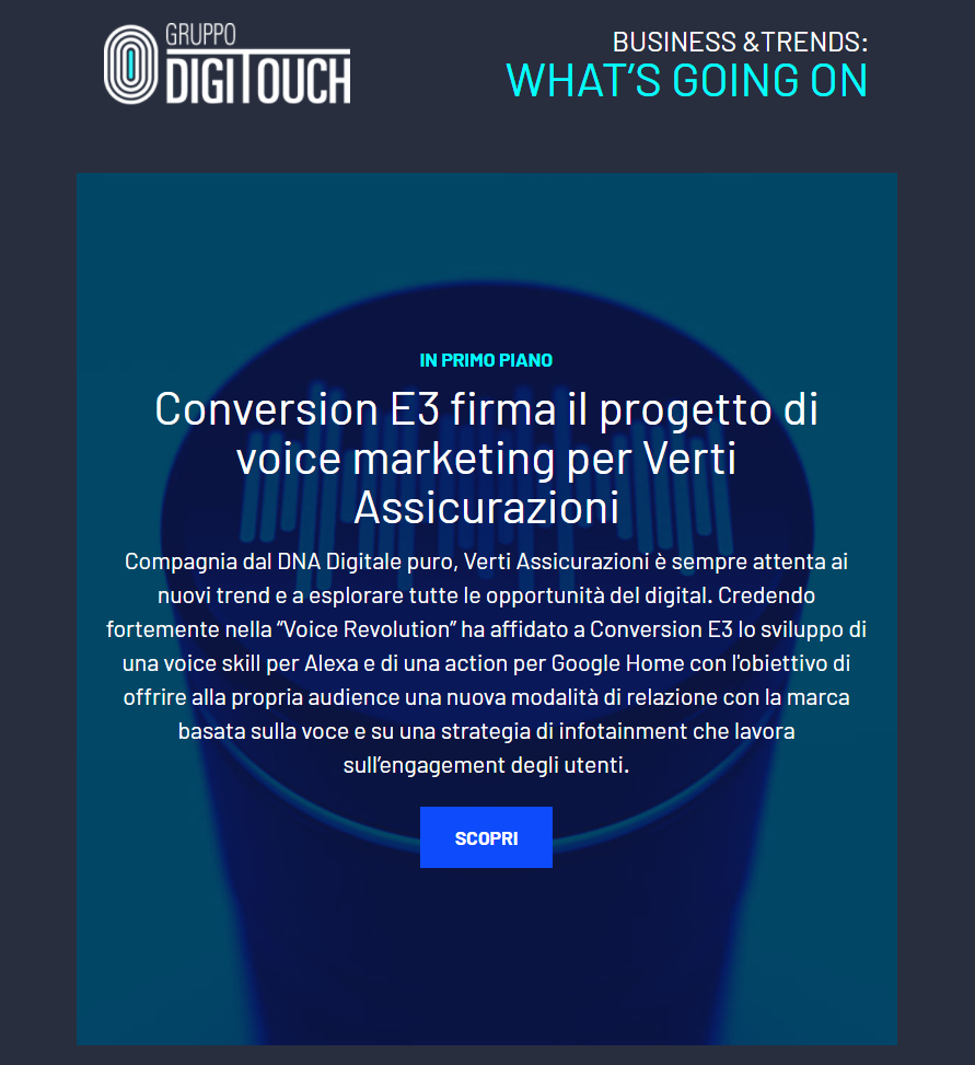 Newsletter n.13 – Business & Trends: what’s going on